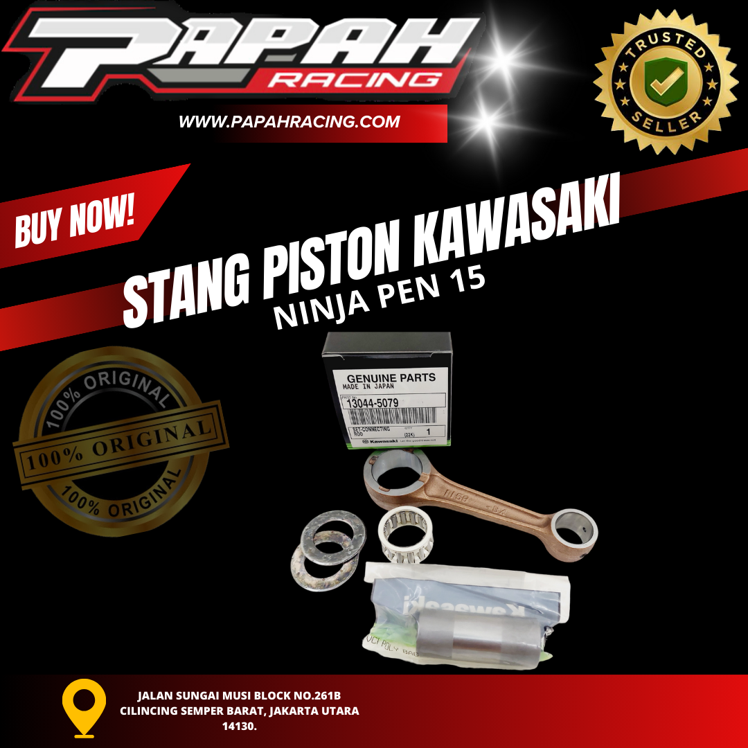 STANG PISTON KAWASAKI NINJA PEN 15